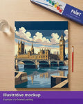 Thumbnail for Valmiin numeromaalauksen havainnekuva - United Kingdom Travel Poster 40x50cm