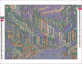 Thumbnail for Victoria Street Market Morning timanttimaalauksen liimapintainen canvas 40x30cm