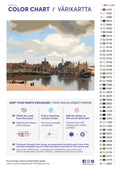 Thumbnail for Numeromaalaus: Värikartta ja ohjeet - View of Delft 50x40cm