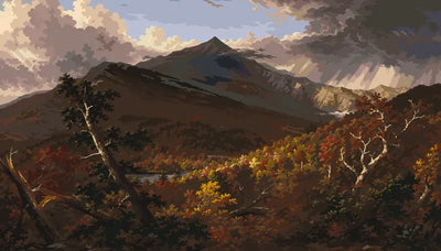 View of Schroon Mountain Essex County New York After a Storm numeromaalaus - Thomas Cole