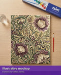 Thumbnail for Valmiin numeromaalauksen havainnekuva - Vintage Floral Pattern 40x50cm