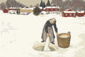 Thumbnail for Washing on the Ice by Halonen, 60x40 cm timanttimaalaus – lopullisen kuvion esikatselu