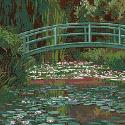 Timanttikuvio - Water Lily Pond