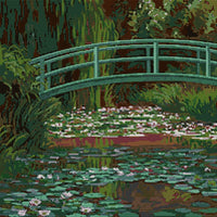 Thumbnail for Timanttikuvio - Water Lily Pond