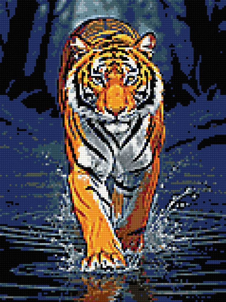 Timanttikuvio - Water Tiger