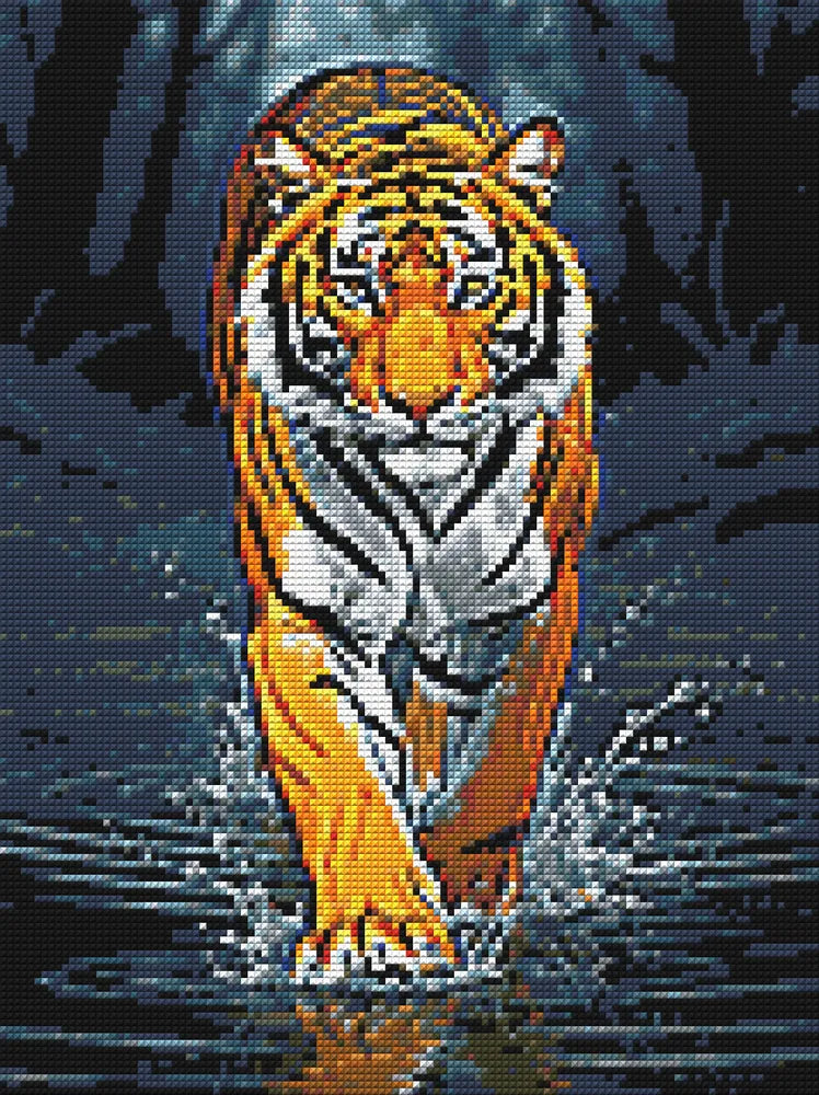 Timanttikuvio - Water Tiger