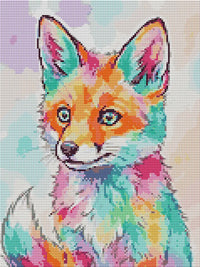 Thumbnail for Timanttikuvio - Watercolor Fox