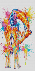 Thumbnail for Timanttikuvio - Watercolor Giraffes