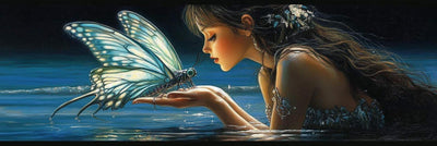 Whisper 40x120cm timanttimaalaus
