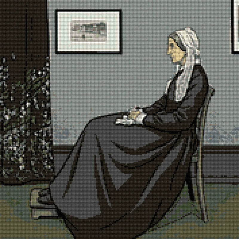 Timanttikuvio - Whistler S Mother