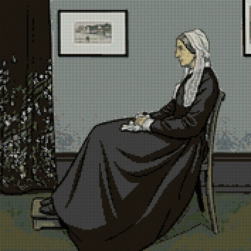 Timanttikuvio - Whistler S Mother