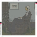 Thumbnail for Whistler S Mother timanttimaalauksen liimapintainen canvas 50x50cm