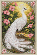 Thumbnail for Timanttikuvio - White Peacock Frame