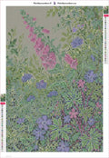Thumbnail for Wildflower Garden Harmony timanttimaalauksen liimapintainen canvas 40x60cm