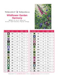 Thumbnail for Wildflower Garden Harmony timanttimaalauksen värikartta – 30 DMC-väriä