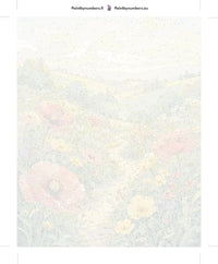 Thumbnail for Numeroitu kangas - Wildflower Meadow Path 40x50cm