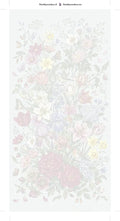 Thumbnail for Numeroitu kangas - Wildflowers Birds and Butterflies 40x80cm