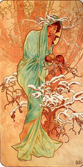Thumbnail for Winter Hiver timanttimaalaus - Mucha