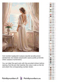 Thumbnail for Värikartta ja ohjeet - Woman at Open Window 60x80cm