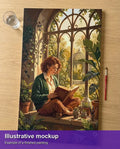 Thumbnail for Valmiin numeromaalauksen havainnekuva - Woman Reading by Window 40x70cm