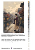 Thumbnail for Värikartta ja ohjeet - Woman With Umbrella Canal 40x60cm