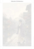 Thumbnail for Numeroitu kangas - Woman With Umbrella Canal 40x60cm