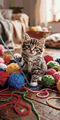 Thumbnail for Timanttikuvio - Yarn Kitten