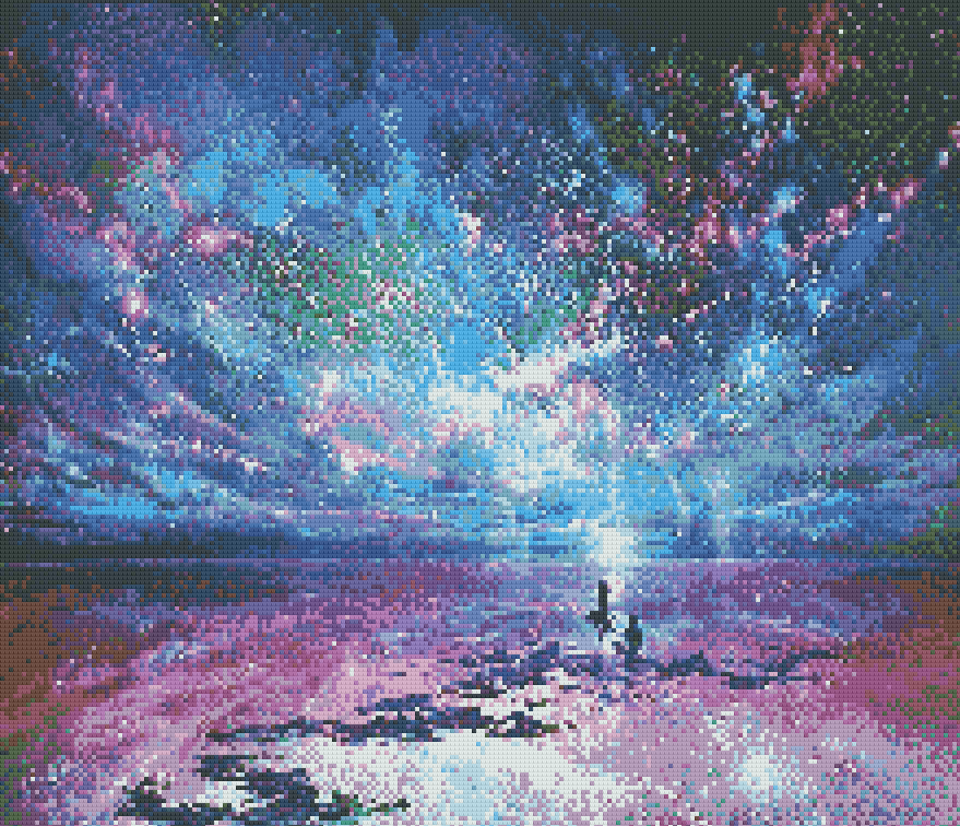 Cosmic Dreams 40x50cm - Timanttimaalaus