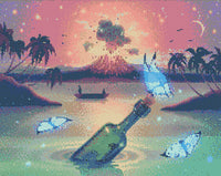 Thumbnail for Dance of Calm and Chaos 40x50cm - Timanttimaalaus